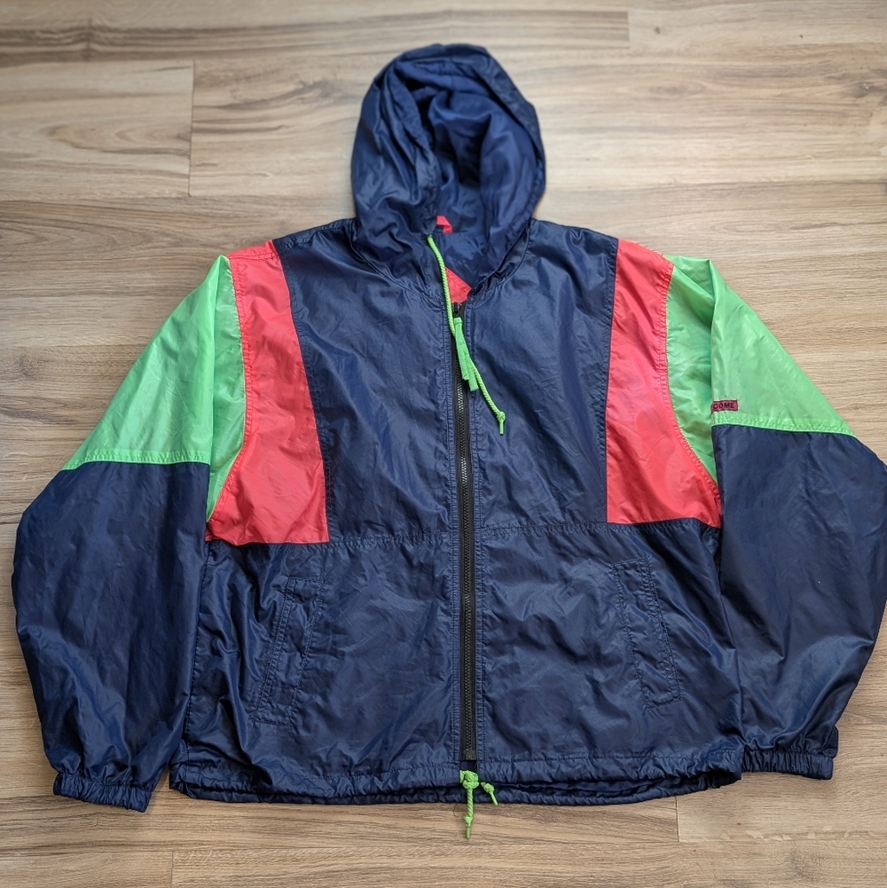 Vintage Daze 2 Come Pullover Full Zip Windbreaker